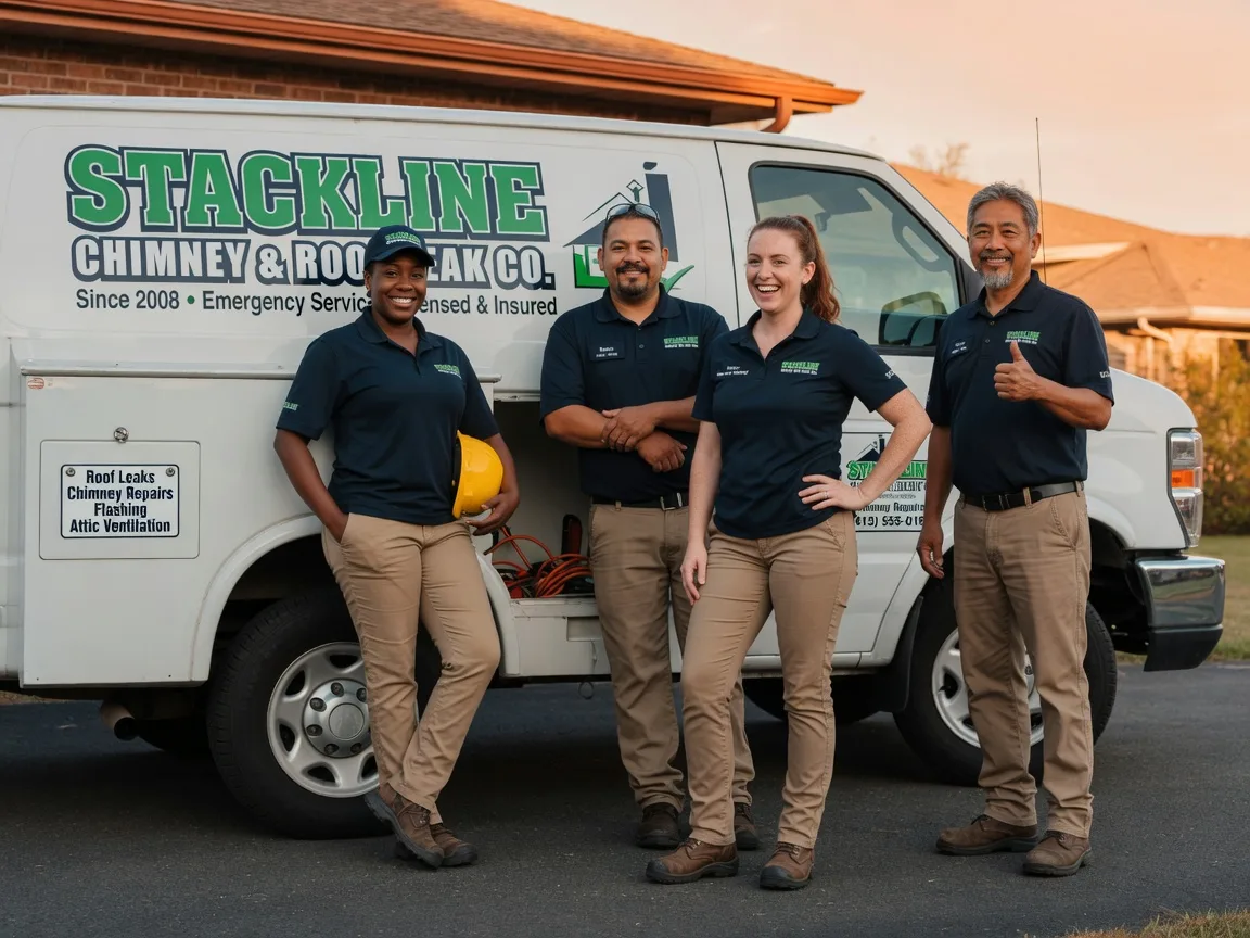 Chimney flashing repair company in Salem, UT